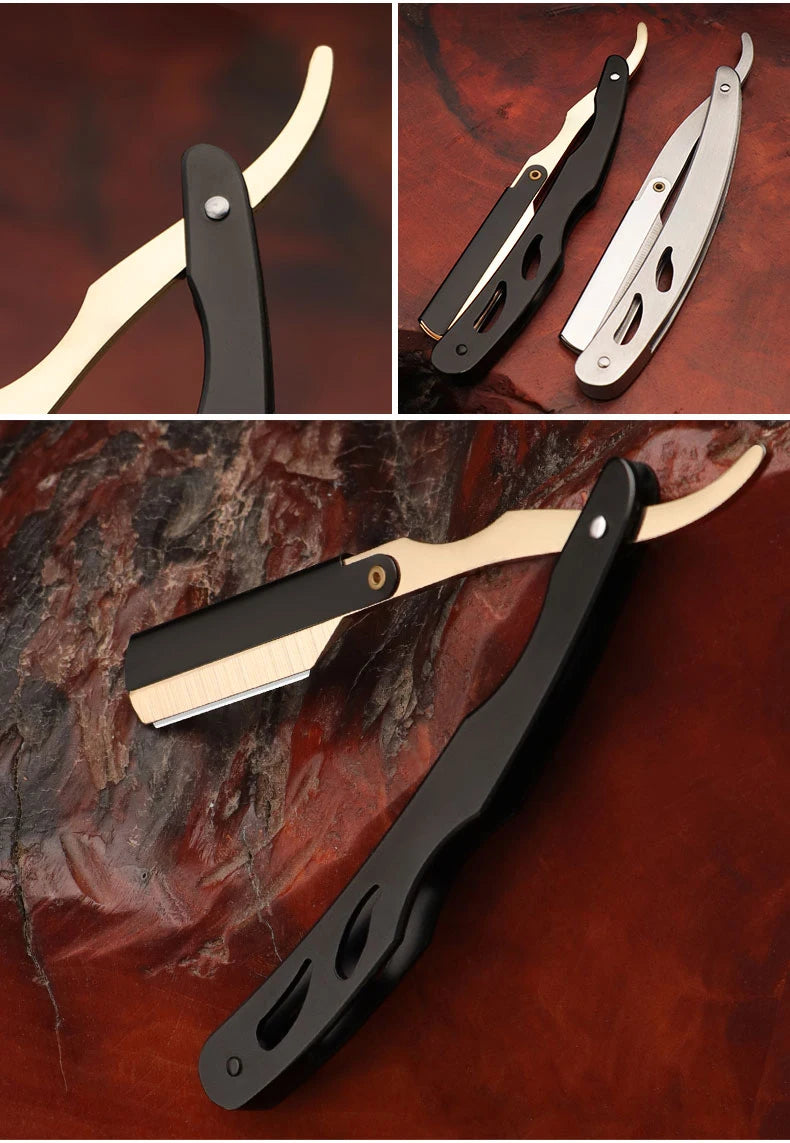 Stainless Steel Straight Razor Barber Pro