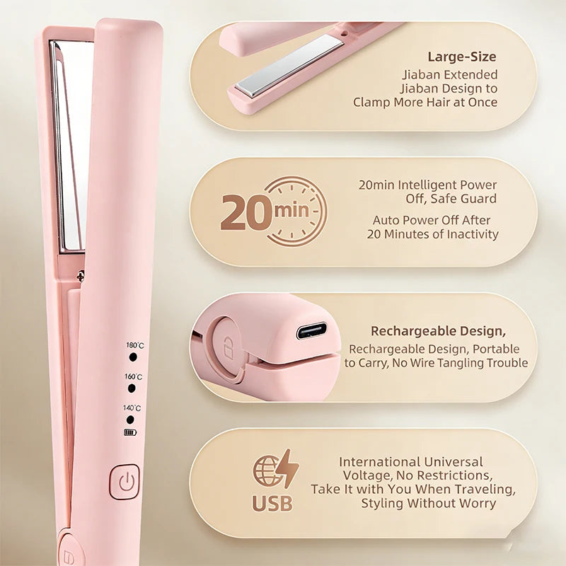 Rotating Hair Dryer Styling Brush Tool