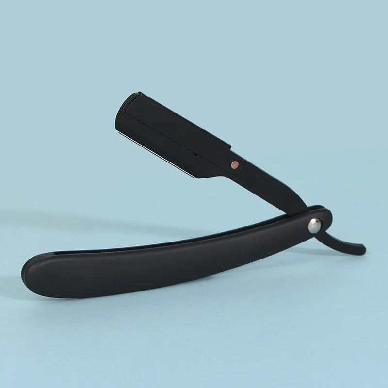 Men Straight Razor Barber Pro Steel Blade