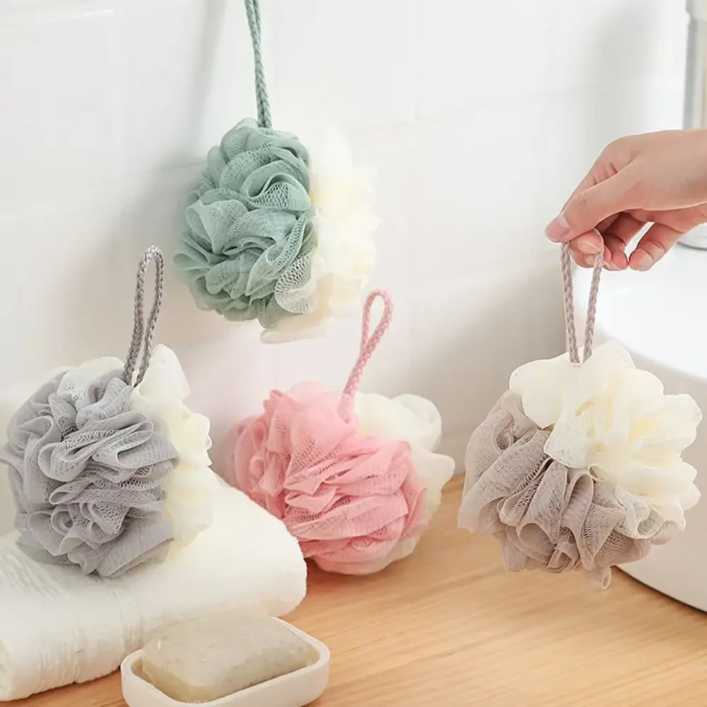 Shower Mesh Body Scrub Sponge Ball