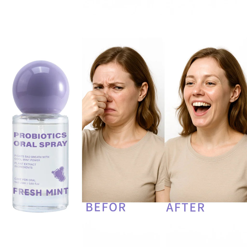 Fresh Mint Oral Spray 20ml Portable