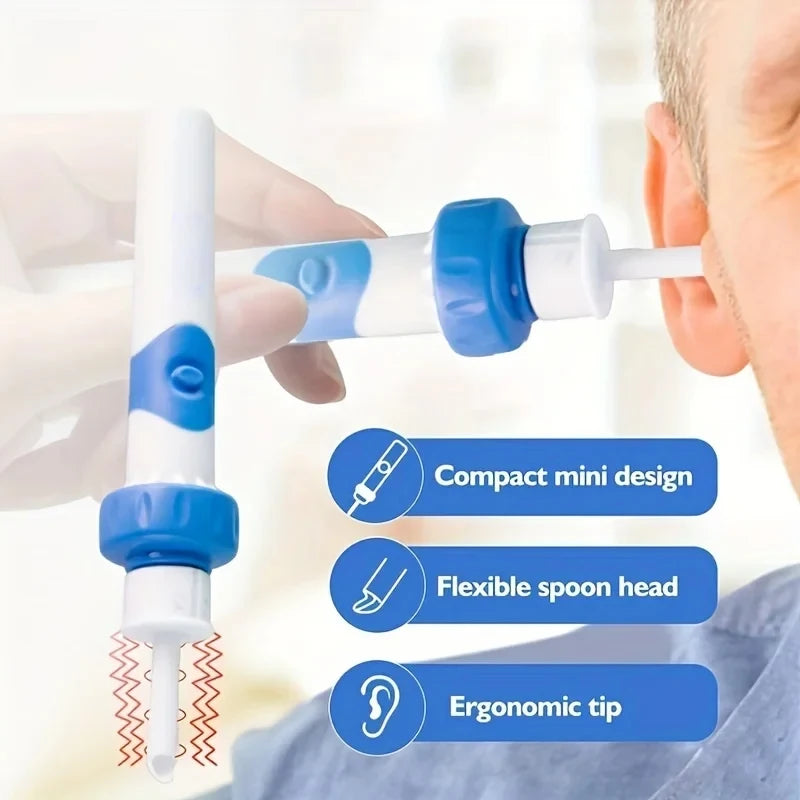 Electric Ear Wax Vacuum Cleaner Kit Portable