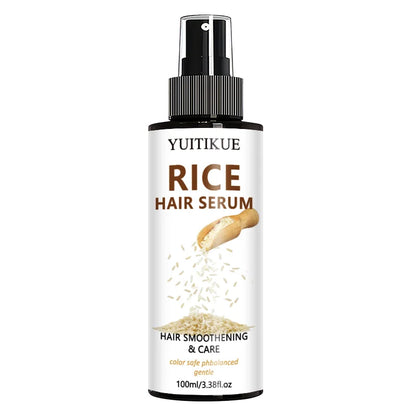   Rice Water Hair Serum Spray Nourish Shine