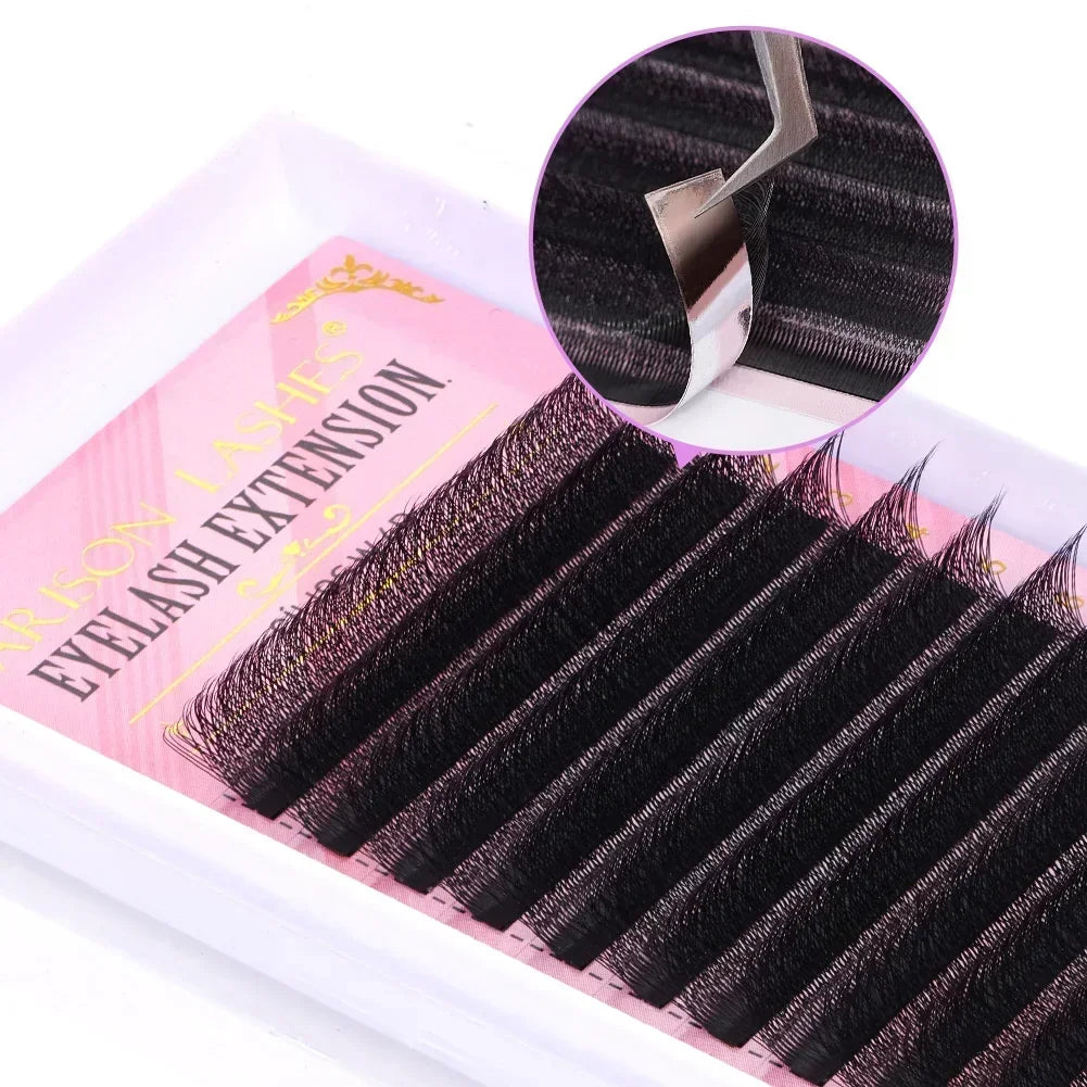 3D 6D W Shape Premade Volume Lash Fans Pro