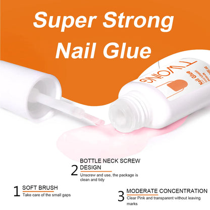 Super Strong Nail Glue Fast Dry Adhesion