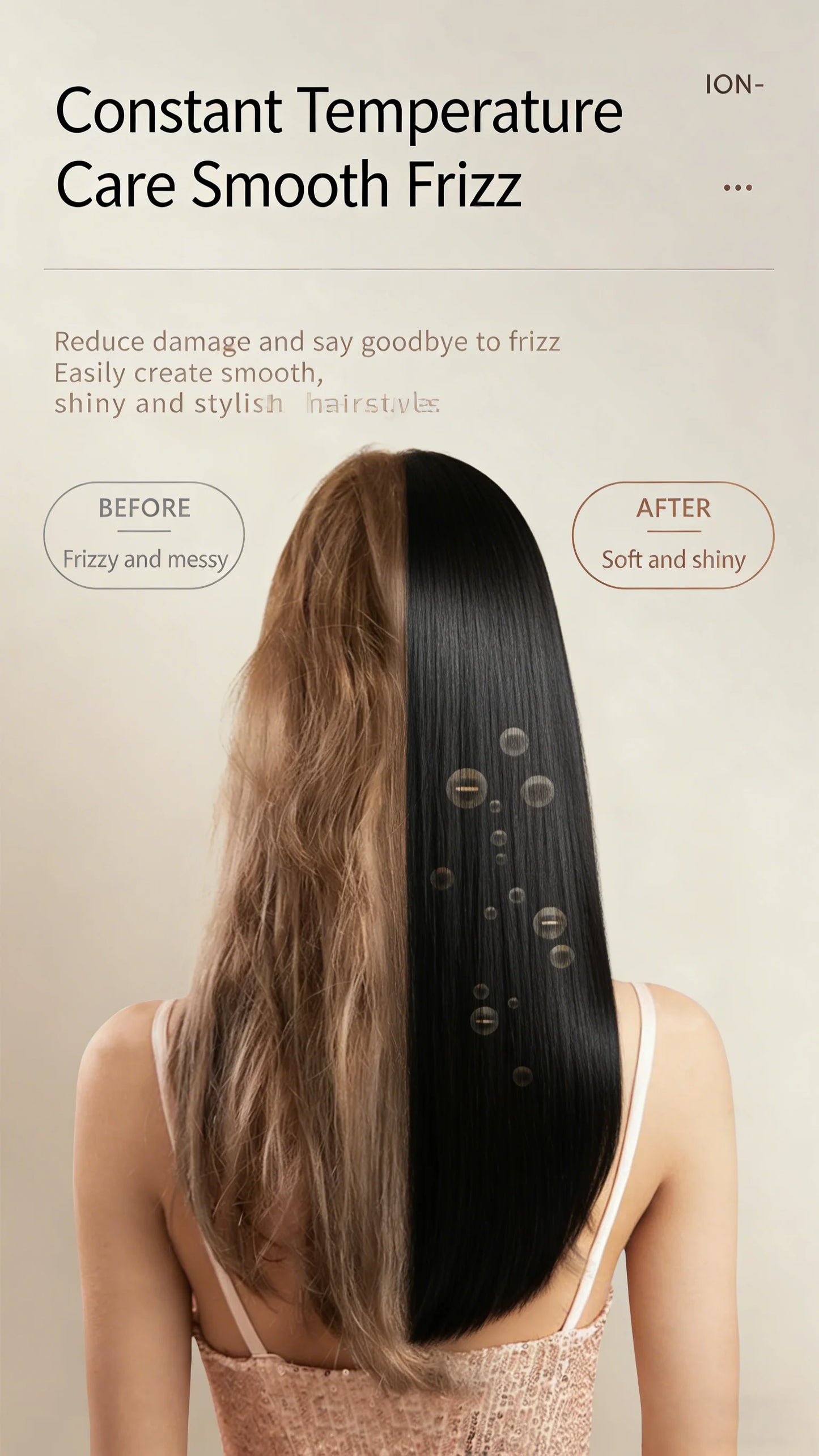 Rotating Hair Dryer Styling Brush Tool
