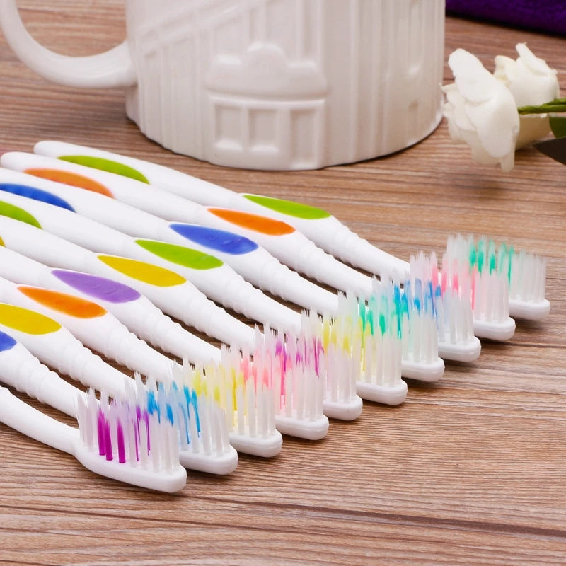 Ultra Soft Nano Toothbrush Set 10pcs