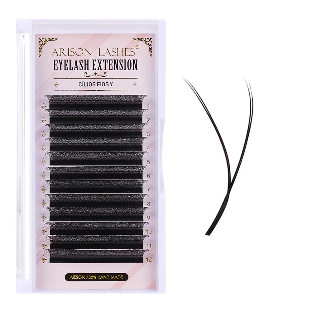 3D 6D W Shape Premade Volume Lash Fans Pro