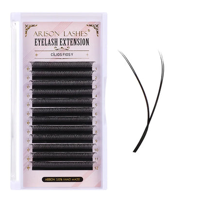 3D 6D W Shape Premade Volume Lash Fans Pro