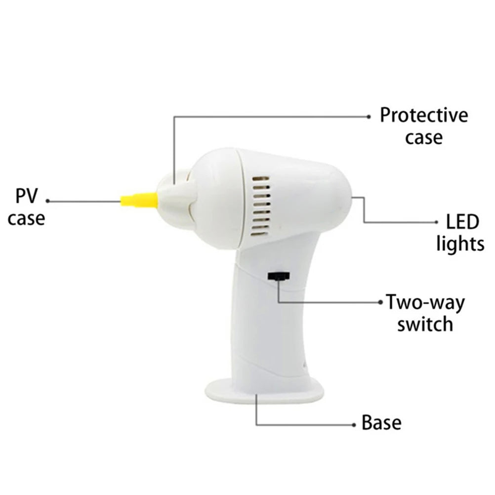 Cordless Electric Ear Wax Cleaner Vacuum Tool