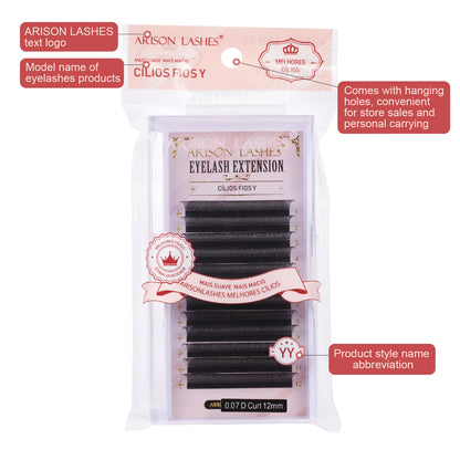 3D 6D W Shape Premade Volume Lash Fans Pro