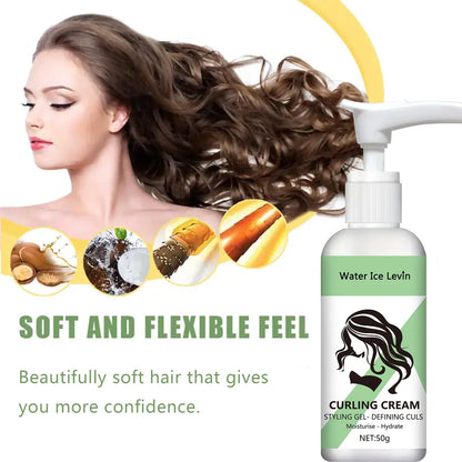 Curly Hair Styling Cream Moisture Shine Pro