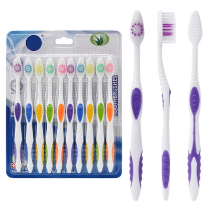 Ultra Soft Nano Toothbrush Set 10pcs