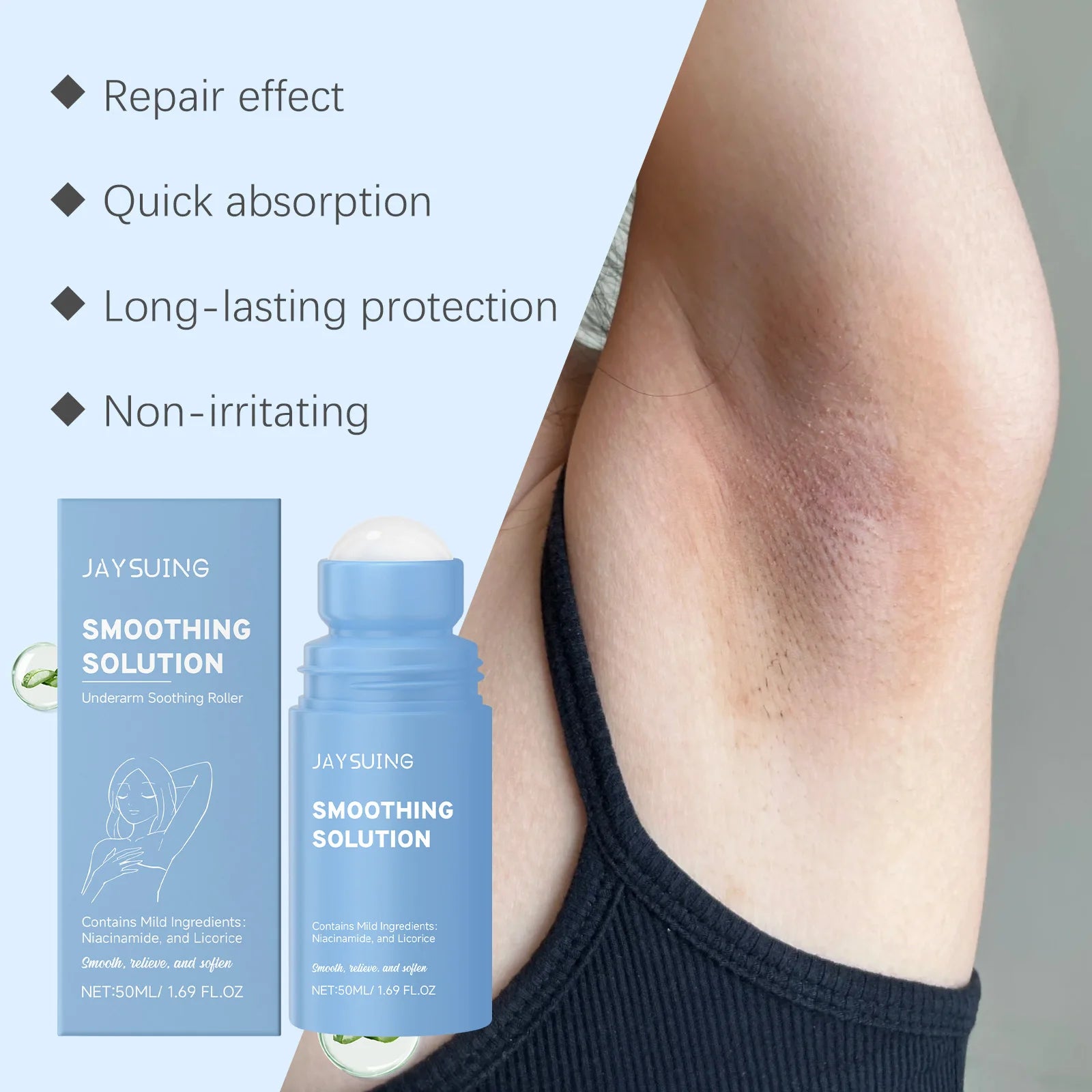Underarm After Shave Soothing Roller Care