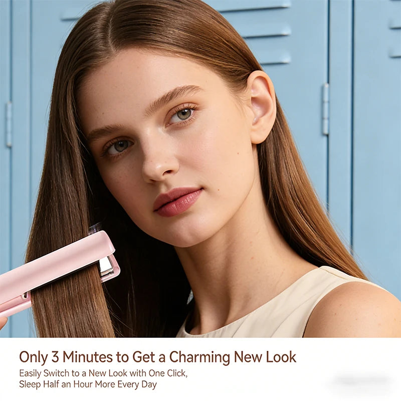 Rotating Hair Dryer Styling Brush Tool