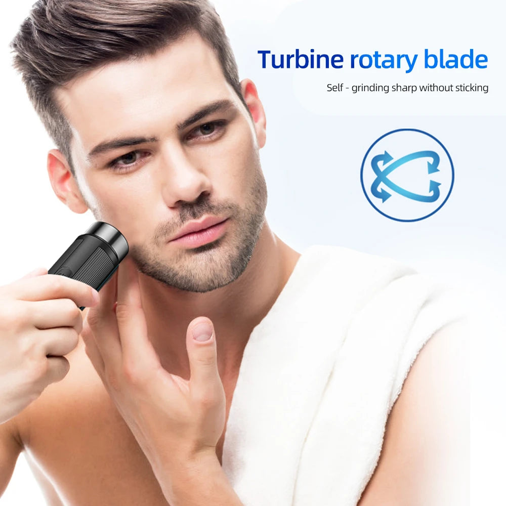 Mini Electric Shaver Rechargeable Men Women Travel Pro