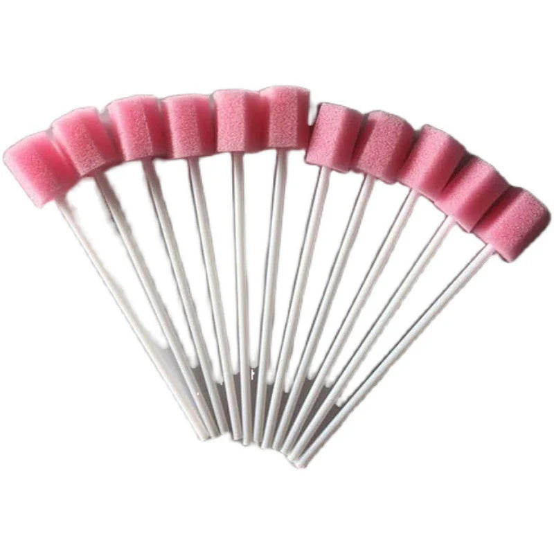 Disposable Oral Care Sponge Swabs 100pc