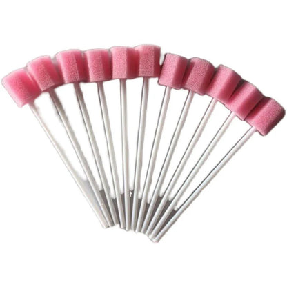 Disposable Oral Care Sponge Swabs 100pc
