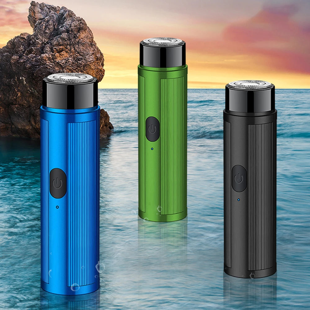 Mini Electric Shaver Rechargeable Men Women Travel Pro