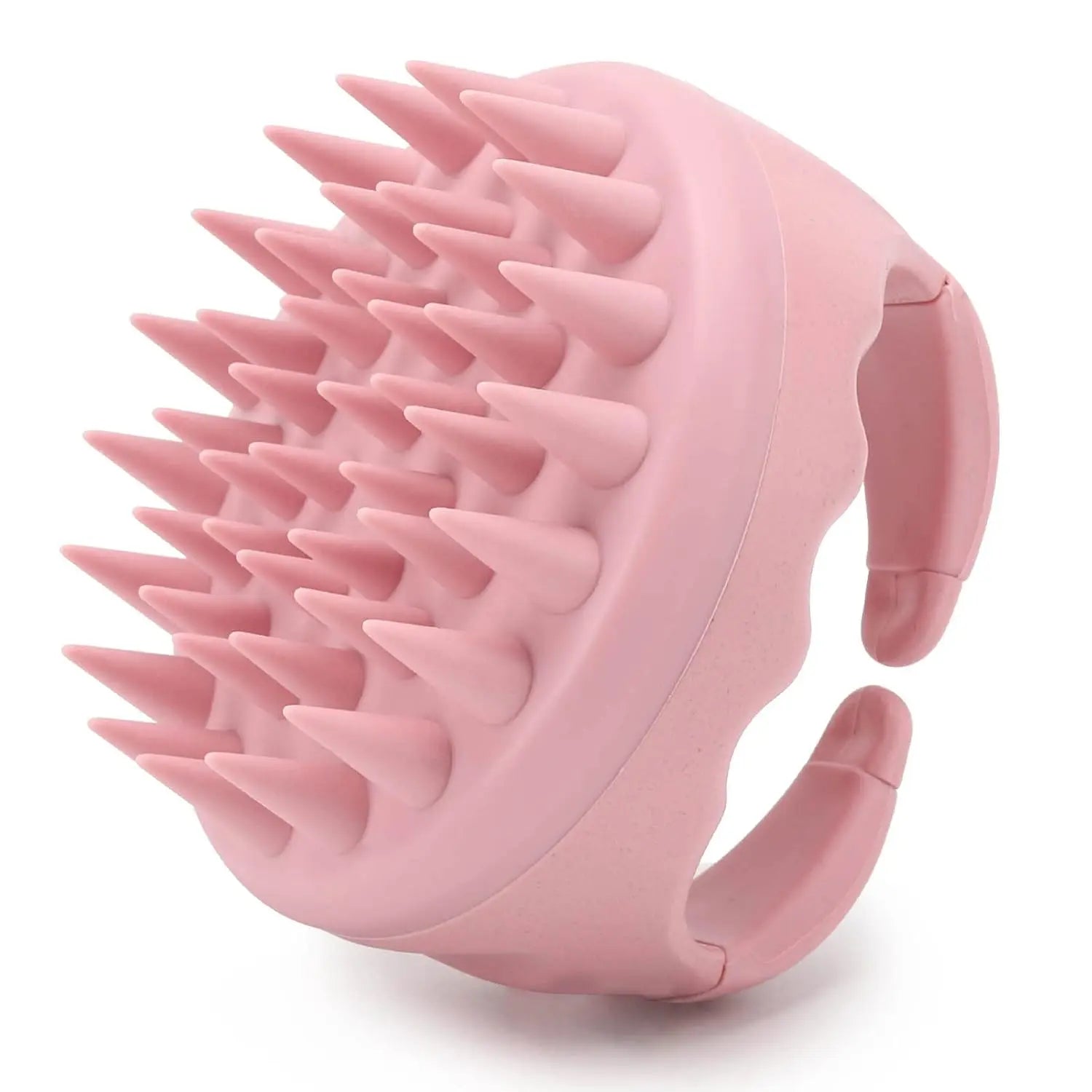 Silicone Scalp Massager Shampoo Brush Beige