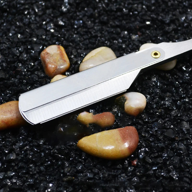 Stainless Steel Straight Razor Barber Pro