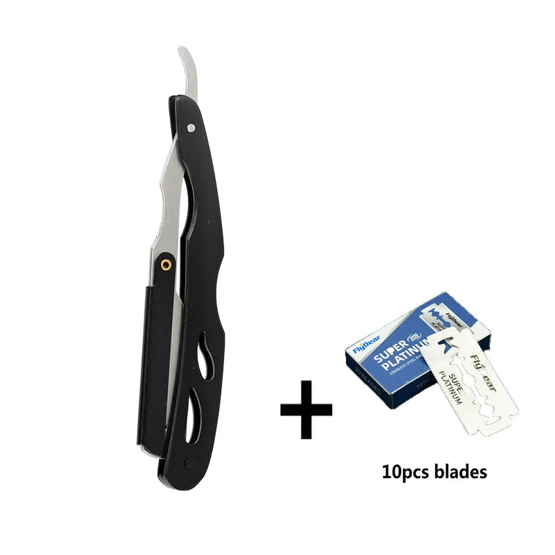 Stainless Steel Straight Razor Barber Pro
