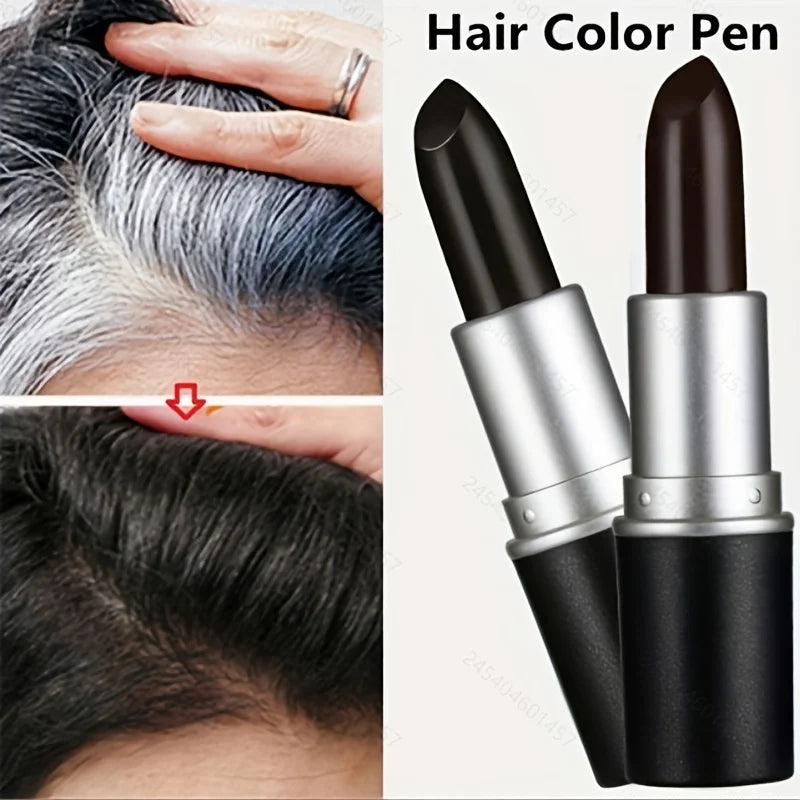 Temporary Hair Color Pen Gray Cover Stick