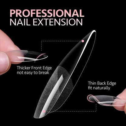 120Pcs Press On Nail Tips Full Cover Set Pro