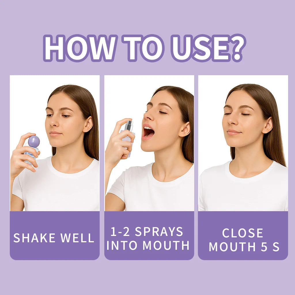 Fresh Mint Oral Spray 20ml Portable