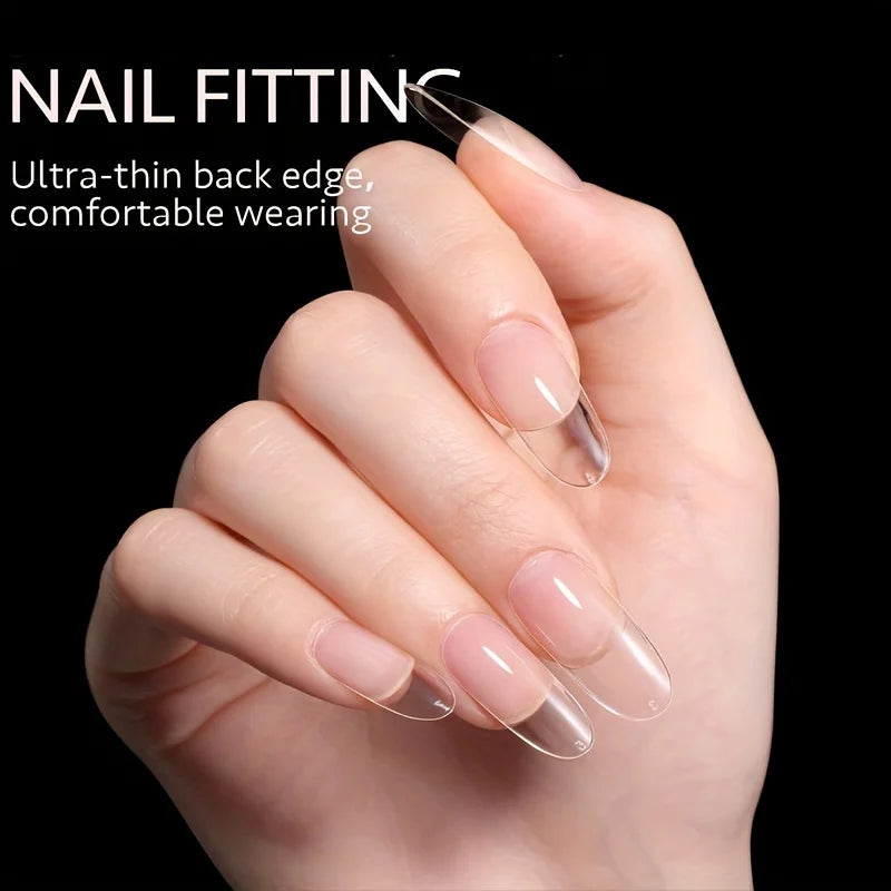120Pcs Press On Nail Tips Full Cover Set Pro