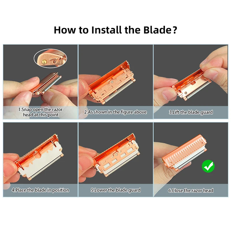 Glide PRO 5.0 Safety Razor Head M5 Thread