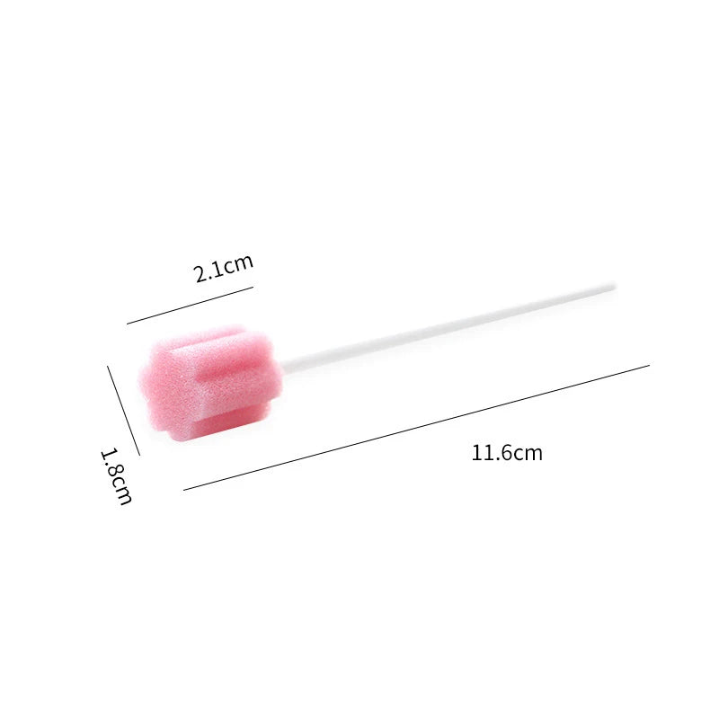 Disposable Oral Care Sponge Swabs 100pc