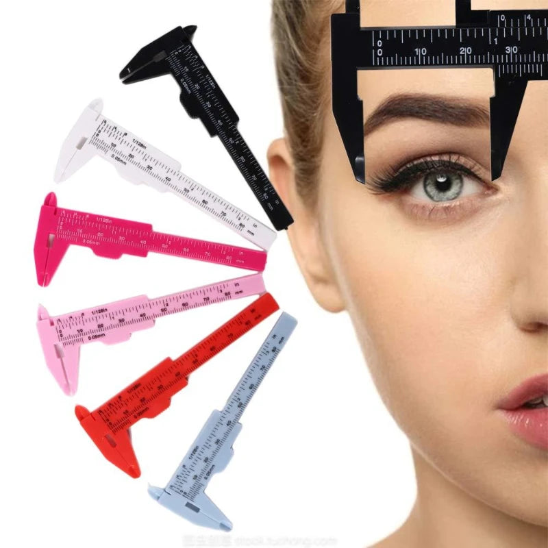 Eyebrow Caliper Ruler Microblading 80mm