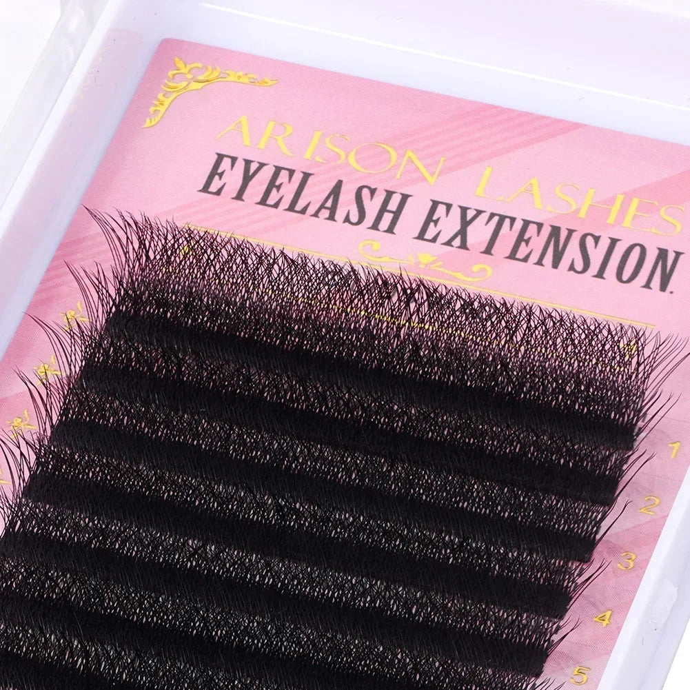 3D 6D W Shape Premade Volume Lash Fans Pro