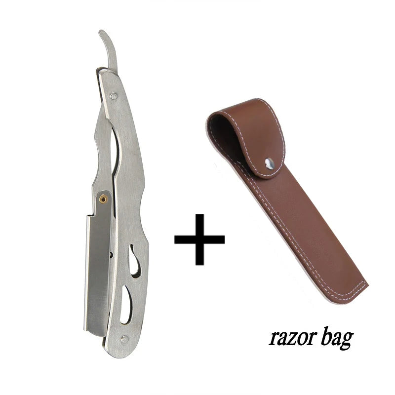 Stainless Steel Straight Razor Barber Pro