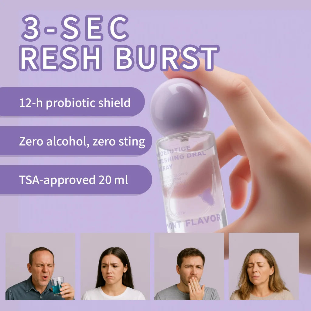 Fresh Mint Oral Spray 20ml Portable