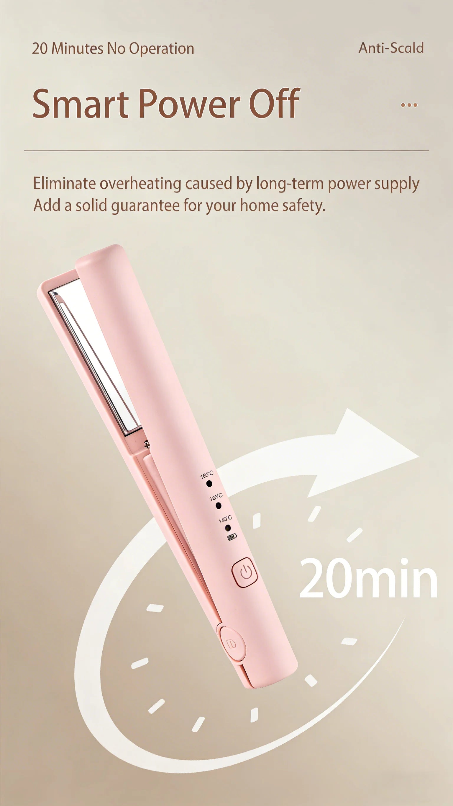 Rotating Hair Dryer Styling Brush Tool