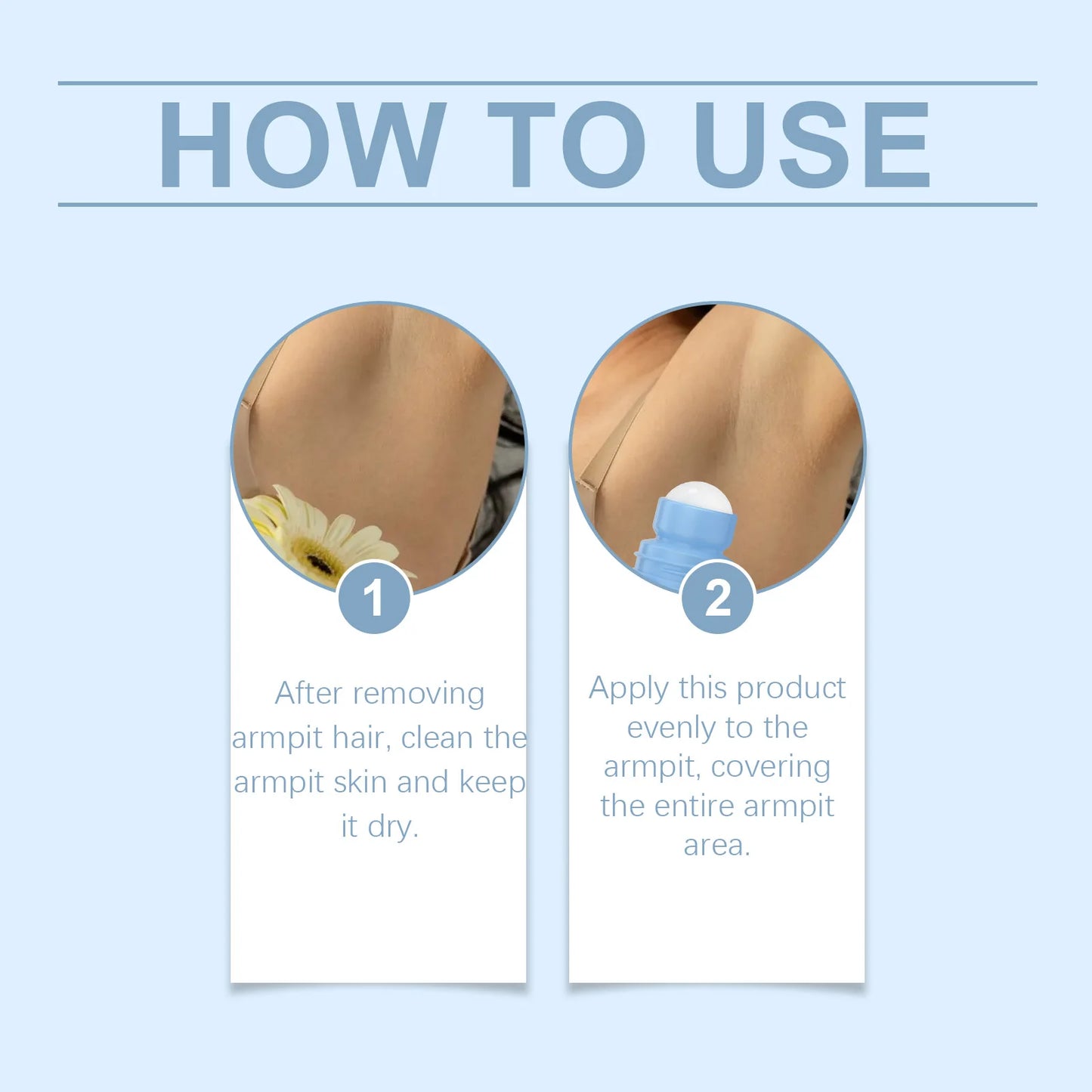 Underarm After Shave Soothing Roller Care