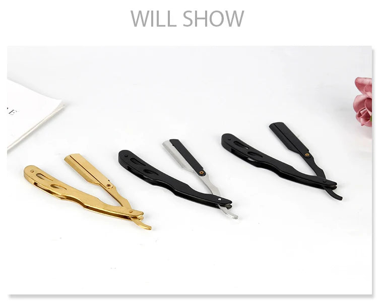 Stainless Steel Straight Razor Barber Pro