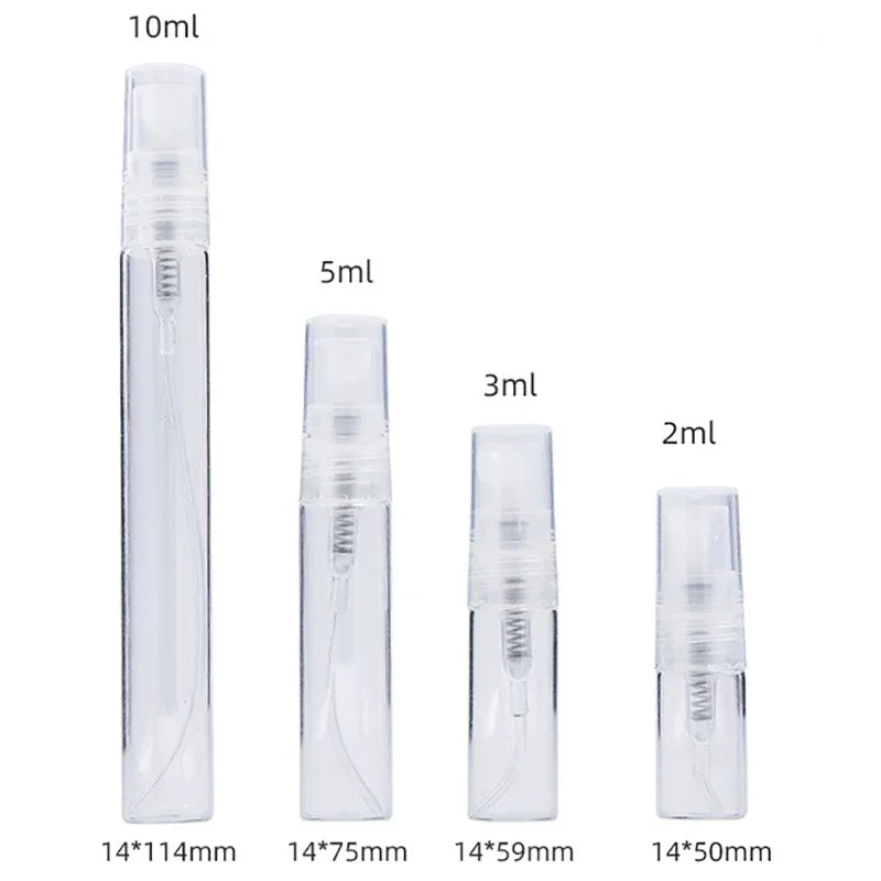 Portable Glass Perfume Atomizer Bottle Set