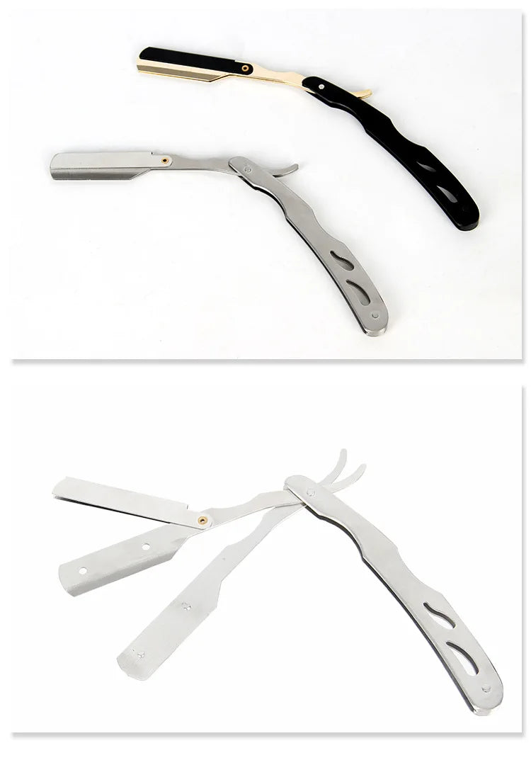 Stainless Steel Straight Razor Barber Pro