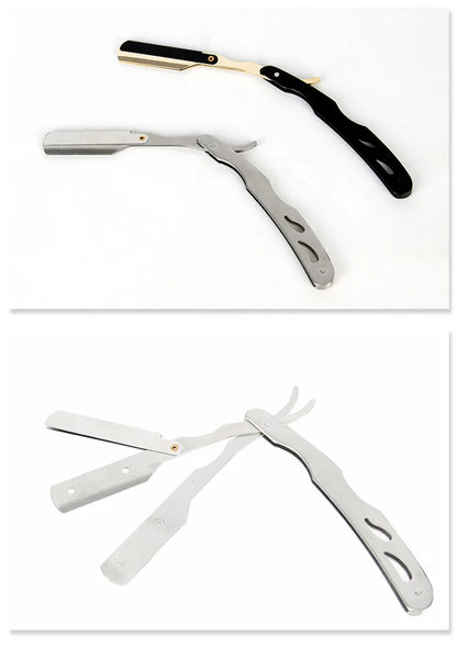 Stainless Steel Straight Razor Barber Pro