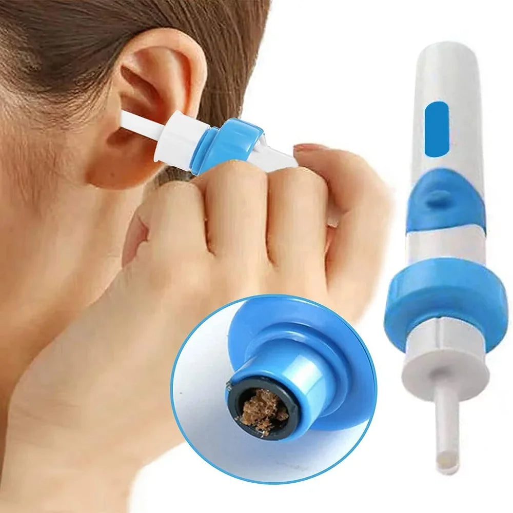 Electric Ear Wax Vacuum Cleaner Kit Portable