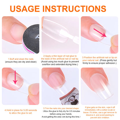 Super Strong Nail Glue Fast Dry Adhesion