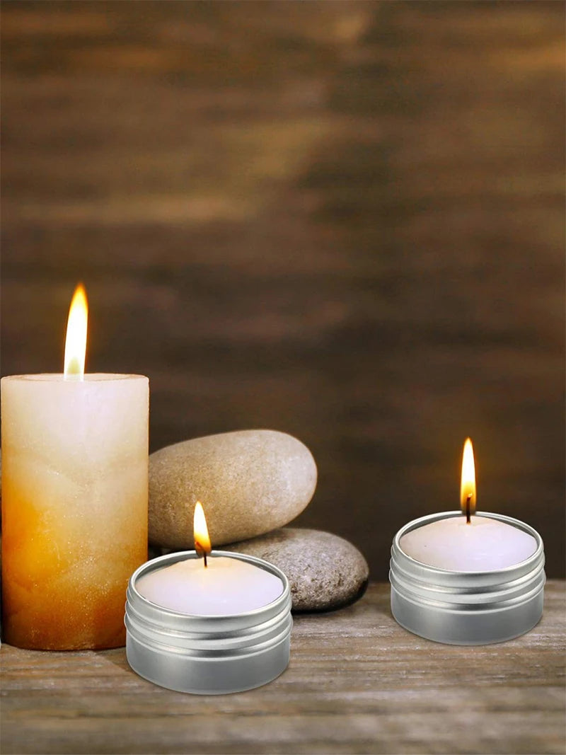 Aluminum Cosmetic Cream Storage Jar Set