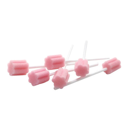 Disposable Oral Care Sponge Swabs 100pc