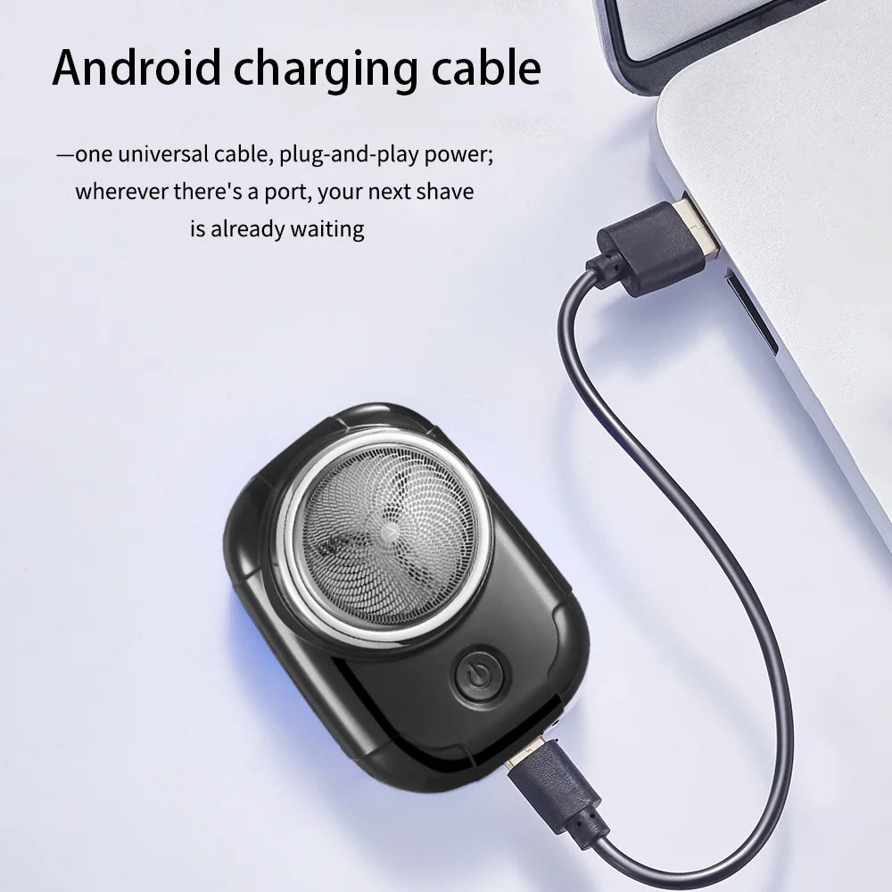 Mini Electric Shaver Rechargeable Men Travel Pro