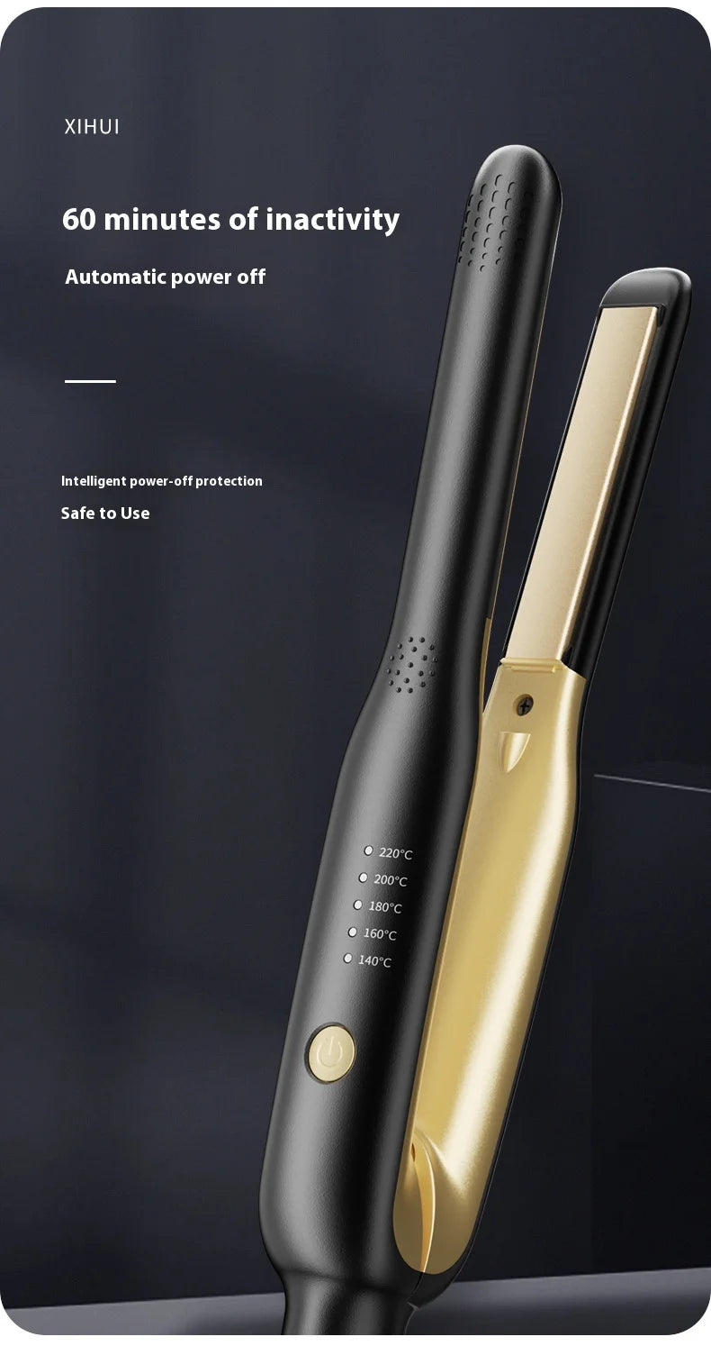 Mini Ceramic Hair Straightener Curler