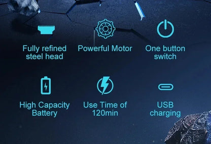 Waterproof Ceramic Blade Body Trimmer