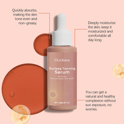 Herbal Sunless Tanning Essence Bronze Glow